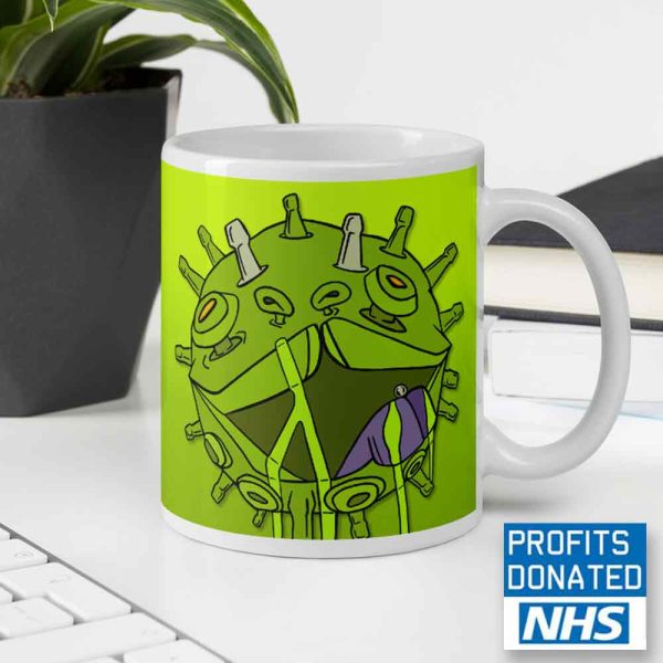 viral puppy coffee mug